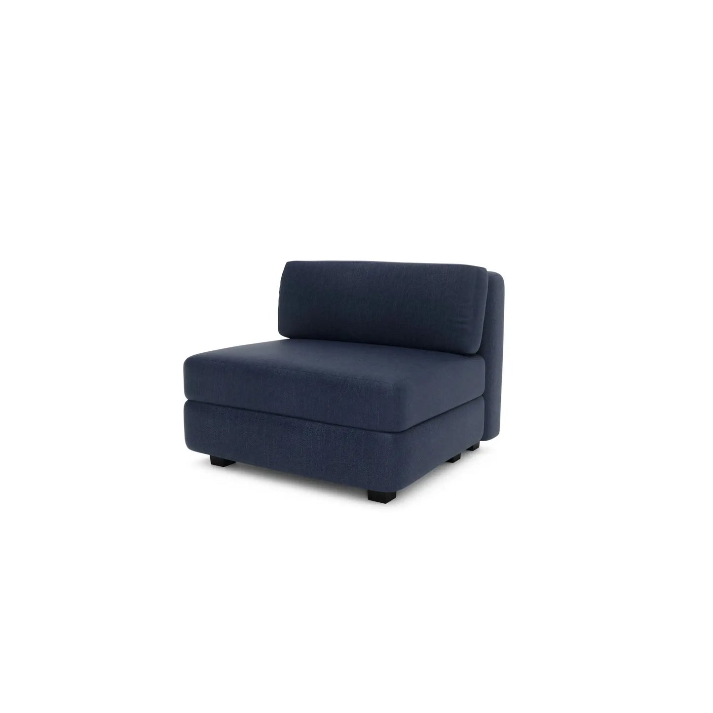 Divano Modulare GRACIA - Modulo Singolo Grande - Blu Scuro