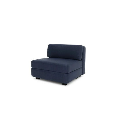 Divano Modulare GRACIA - Modulo Singolo Grande - Blu Scuro