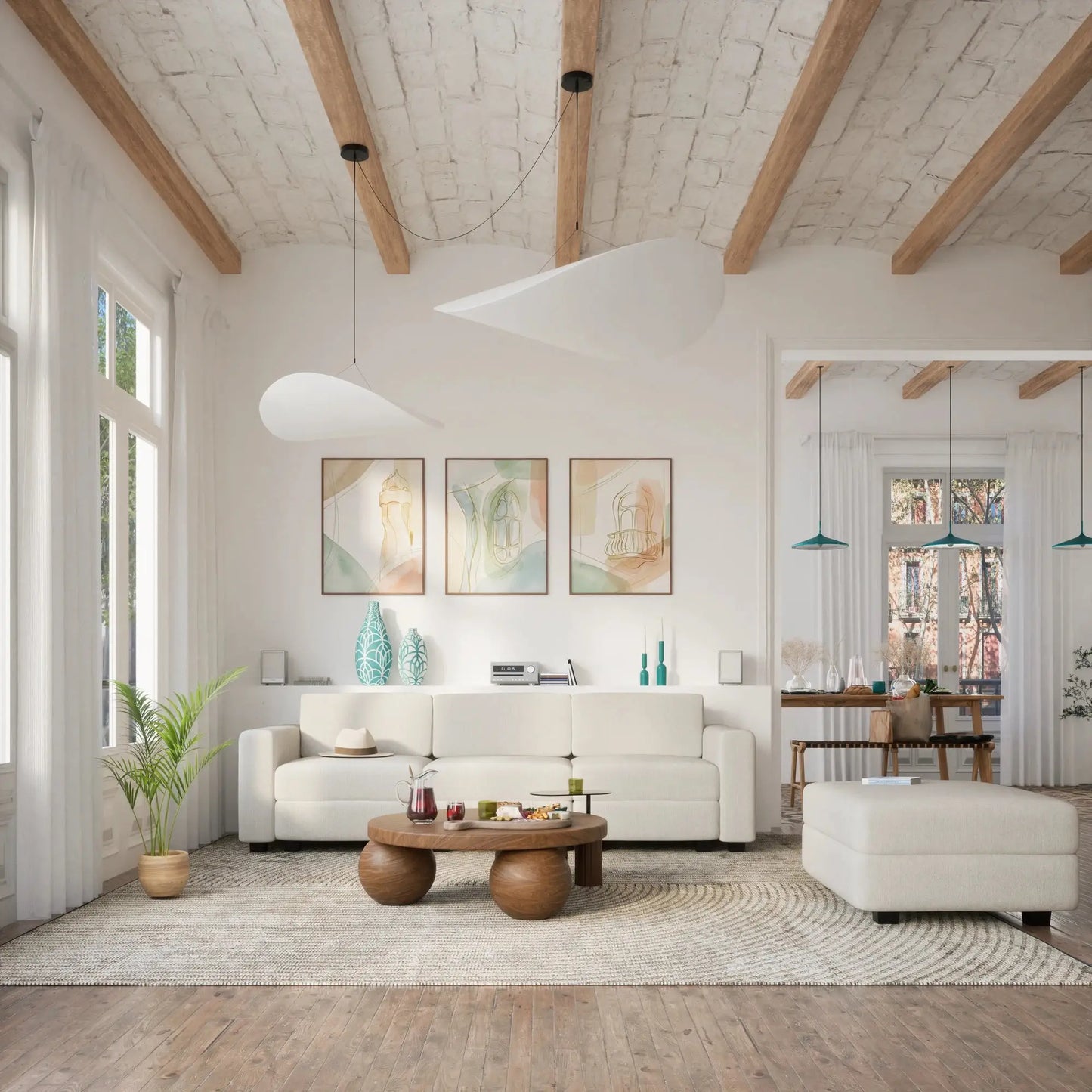Divano Modulare GRACIA - Modulo Singolo - Crema Beige