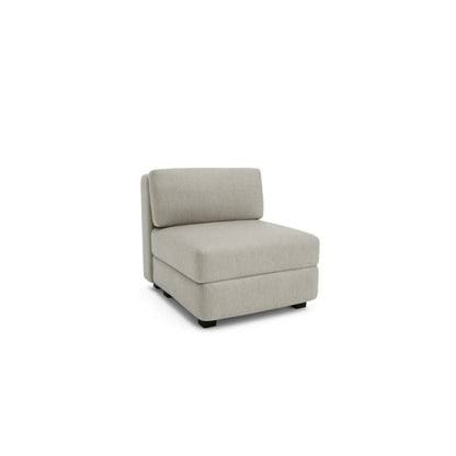 Modulares Sofa GRACIA - Einzelmodul - Beige Grau