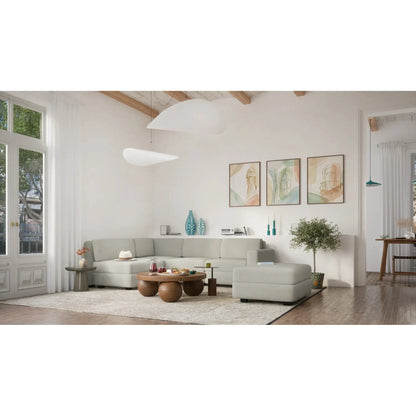 Modulares Sofa GRACIA - Einzelmodul - Beige Grau