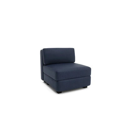 Divano Modulare GRACIA - Modulo Singolo Blu Scuro