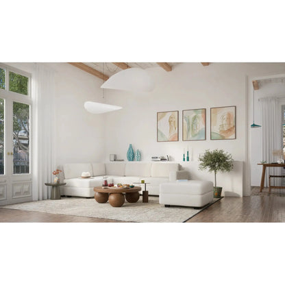 Divano Modulare GRACIA - Modulo Terminale Beige