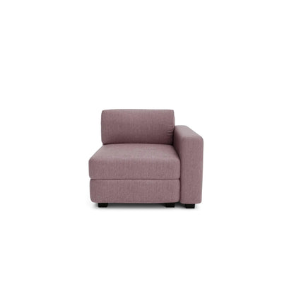Divano Modulare GRACIA - Modulo Terminale - Rosa Antico