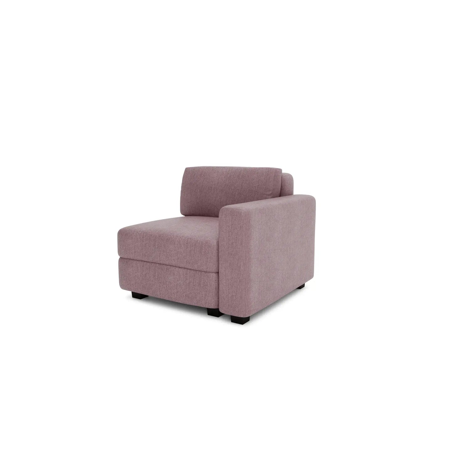 Divano Modulare GRACIA - Modulo Terminale - Rosa Antico