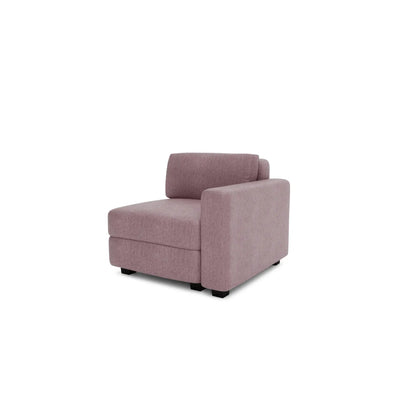 Divano Modulare GRACIA - Modulo Terminale - Rosa Antico