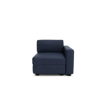 Divano Modulare GRACIA - Modulo Terminale - Blu Scuro