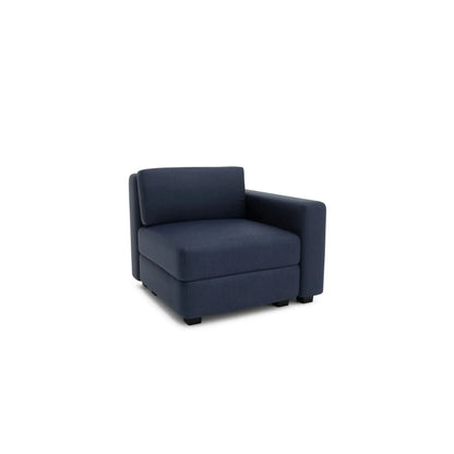Divano Modulare GRACIA - Modulo Terminale - Blu Scuro