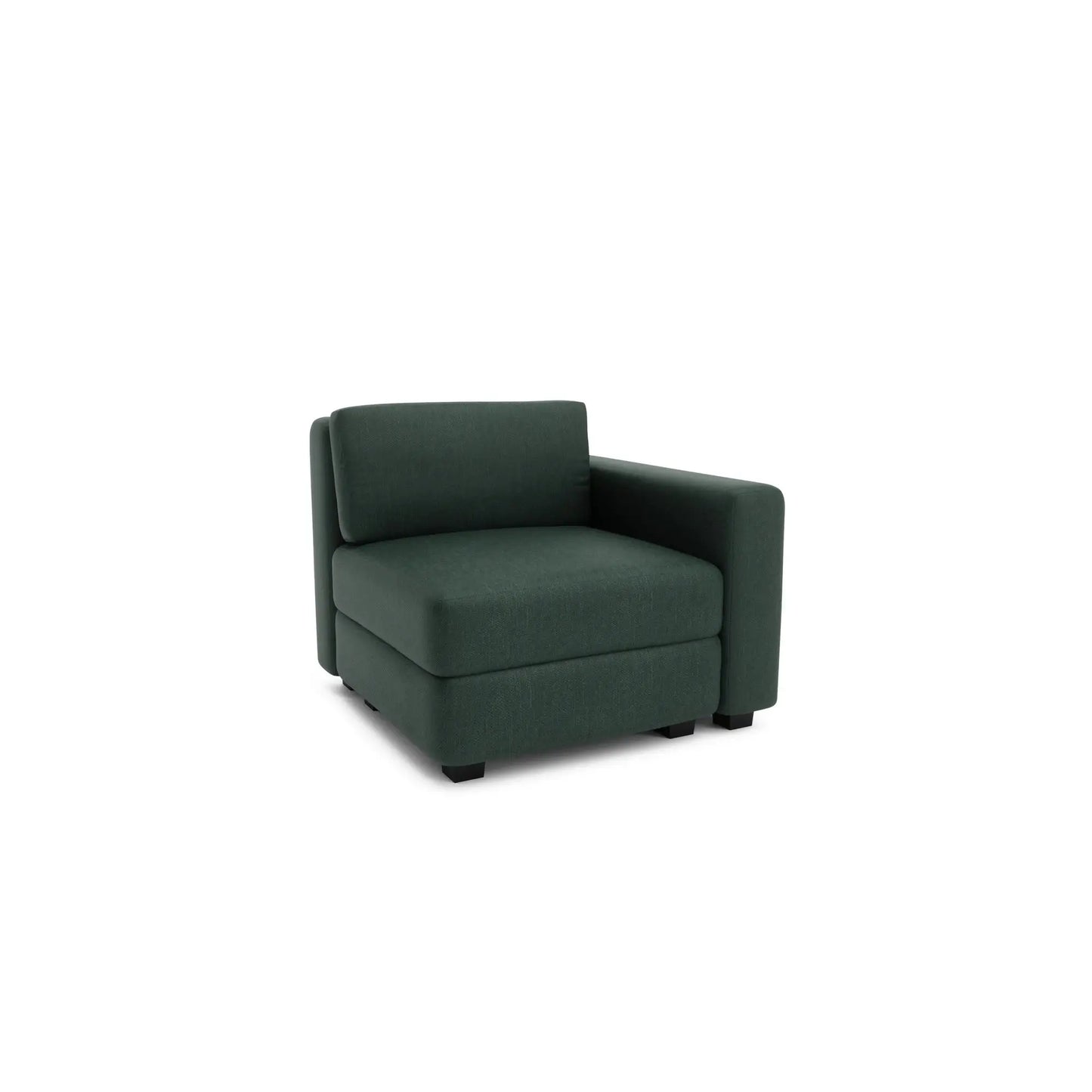 Divano Modulare GRACIA - Modulo Terminale Verde