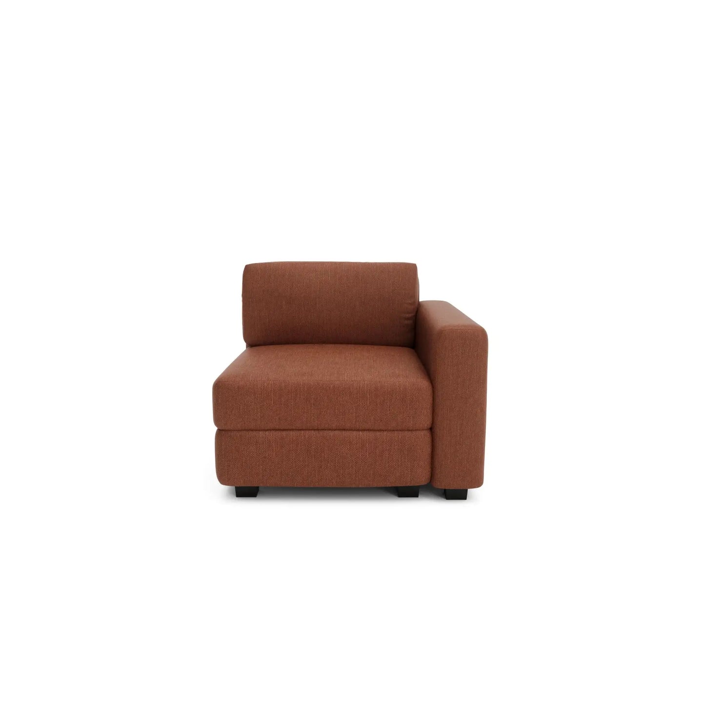 Divano Modulare GRACIA - Modulo Terminale Terracotta