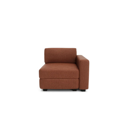 Divano Modulare GRACIA - Modulo Terminale Terracotta