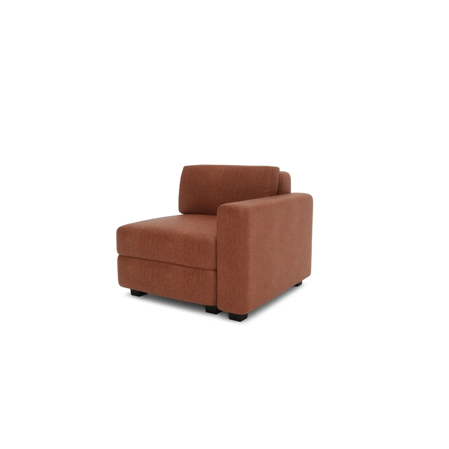 Divano Modulare GRACIA - Modulo Terminale Terracotta
