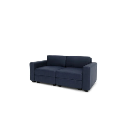Modulares Zweisitzer-Sofa GRACIA - Dunkelblau