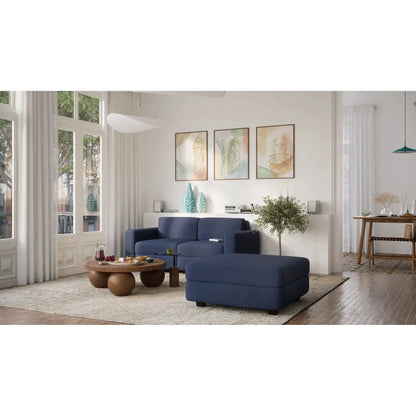 Modulares Zweisitzer-Sofa GRACIA - Dunkelblau
