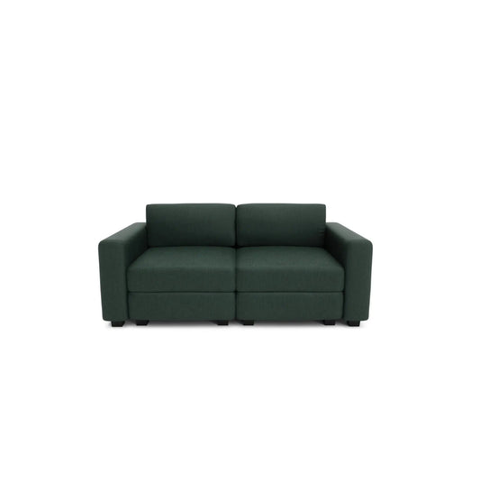 2-Seater Modular Sofa GRACIA - Green