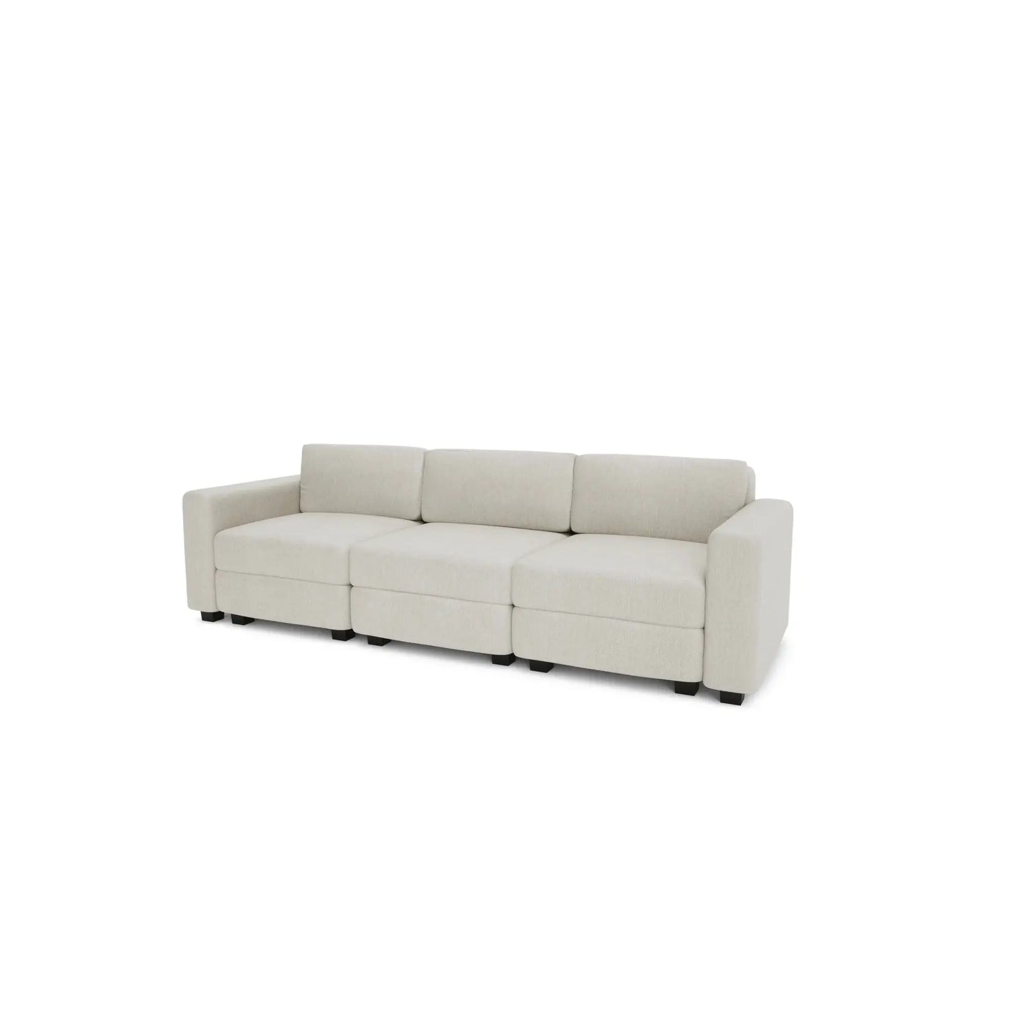 Modulares 3-Sitzer-Sofa GRACIA – Cremefarben
