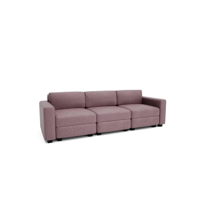Modulares 3-Sitzer-Sofa GRACIA - Rosa Puder