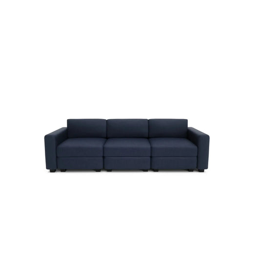 GRACIA 3-Seater Modular Sofa - Dark Blue