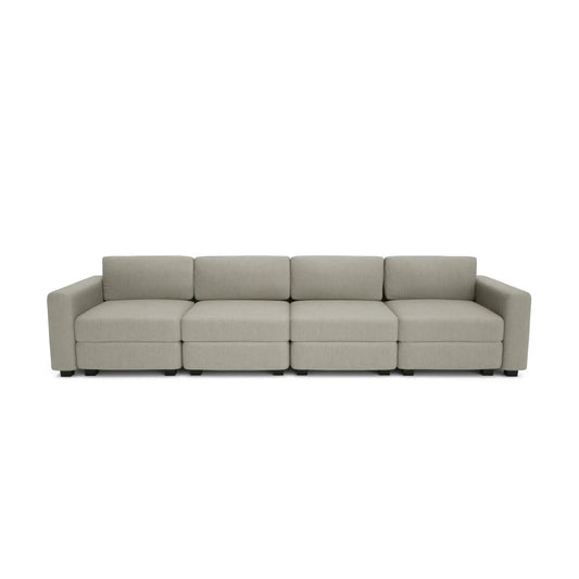 GRACIA 4-Seater Modular Sofa - Grey Beige