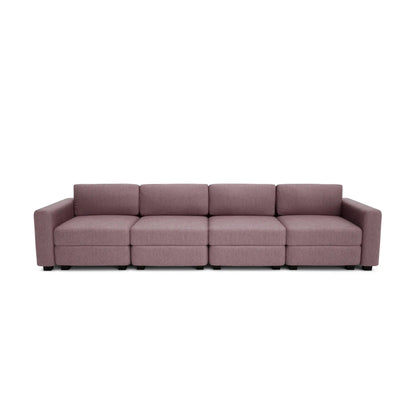 Modulares 4-Sitzer-Sofa GRACIA - Puderrosa