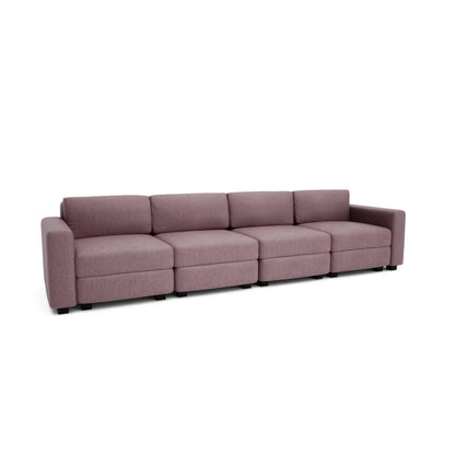 Modulares 4-Sitzer-Sofa GRACIA - Puderrosa