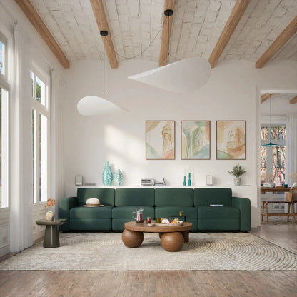 Modulares 4-Sitzer-Sofa GRACIA – Grün