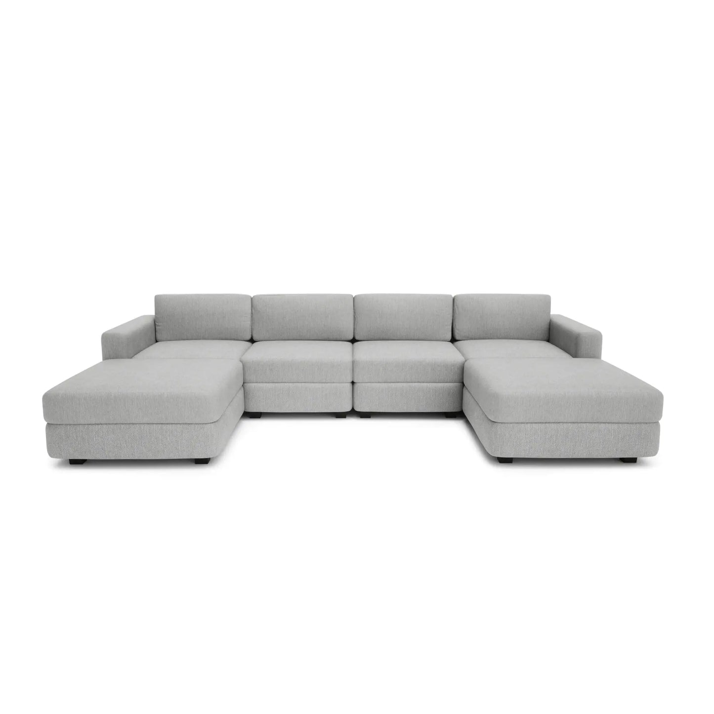 Divano Modulare GRACIA - Forma U 180x320x180 cm - Grigio