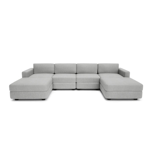 GRACIA Modular Sofa - U-shaped 180x320x180 cm - Grey