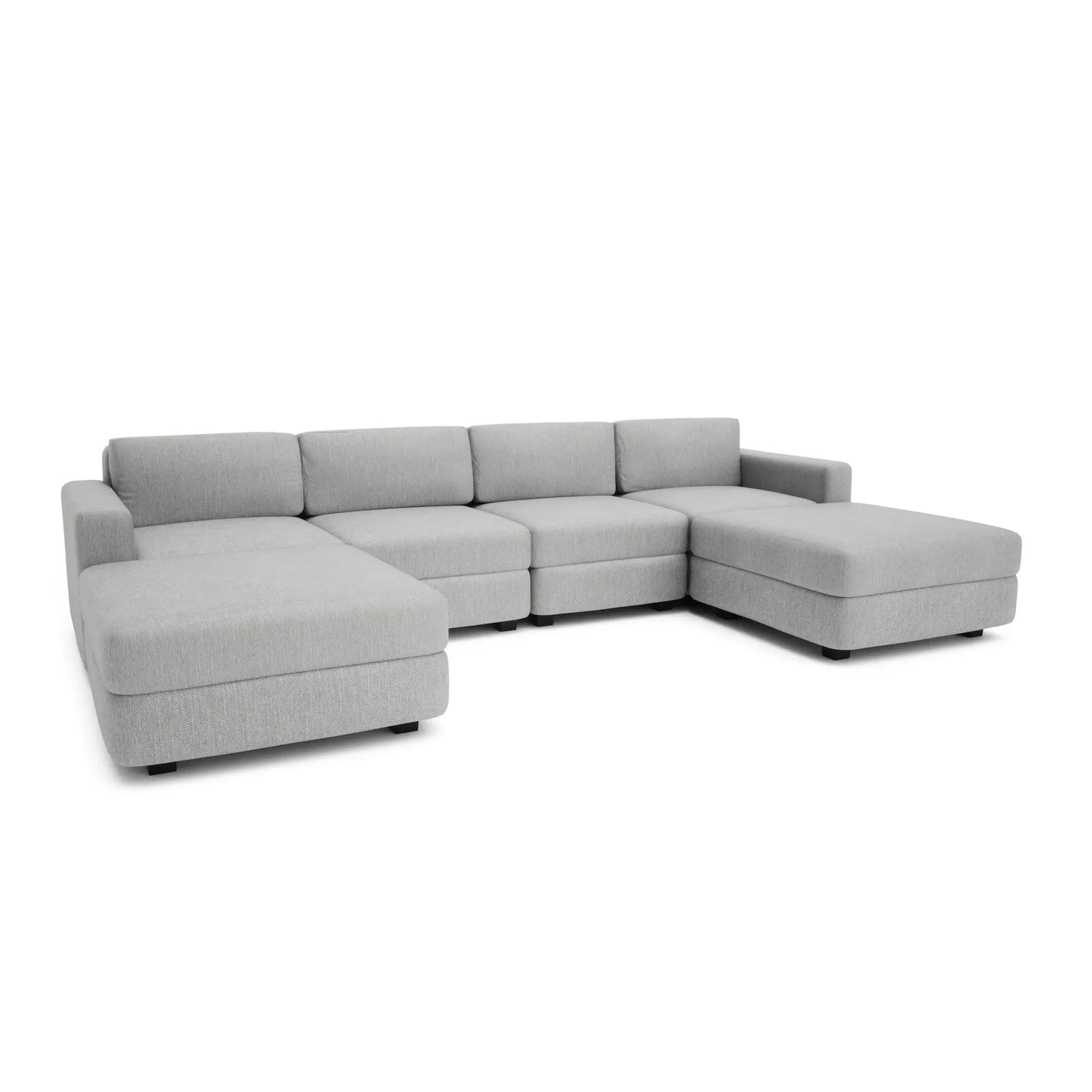 Divano Modulare GRACIA - Forma U 180x320x180 cm - Grigio