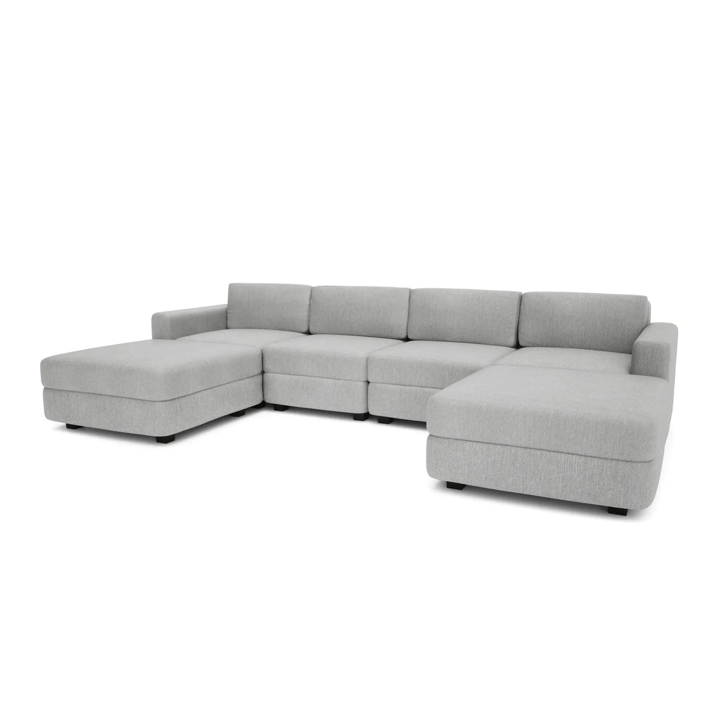 Divano Modulare GRACIA - Forma U 180x320x180 cm - Grigio