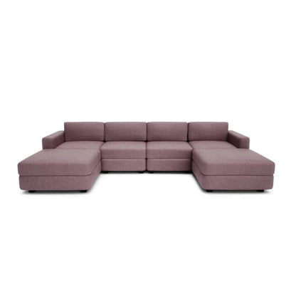 Modulares Sofa GRACIA - U-Form 180x320x180 cm - Altrosa