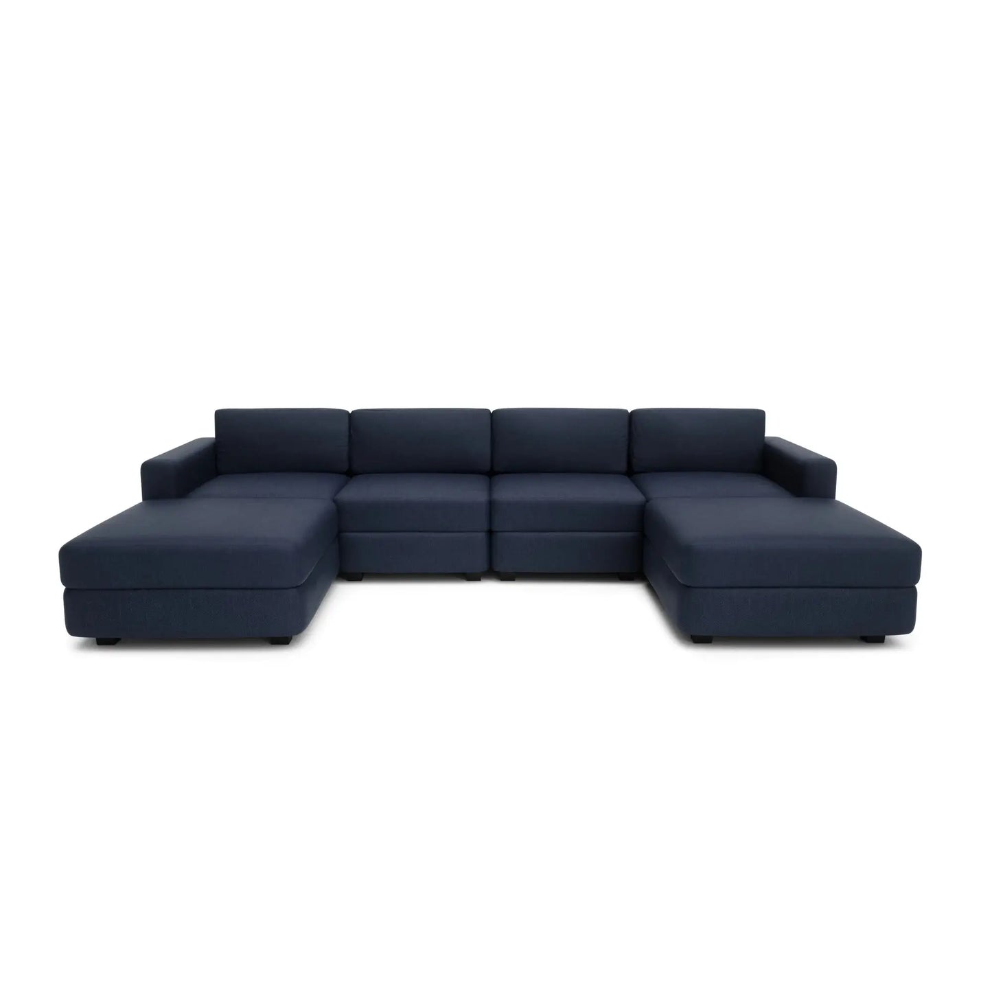 Divano Modulare GRACIA - Forma U 180x320x180 cm - Blu Scuro