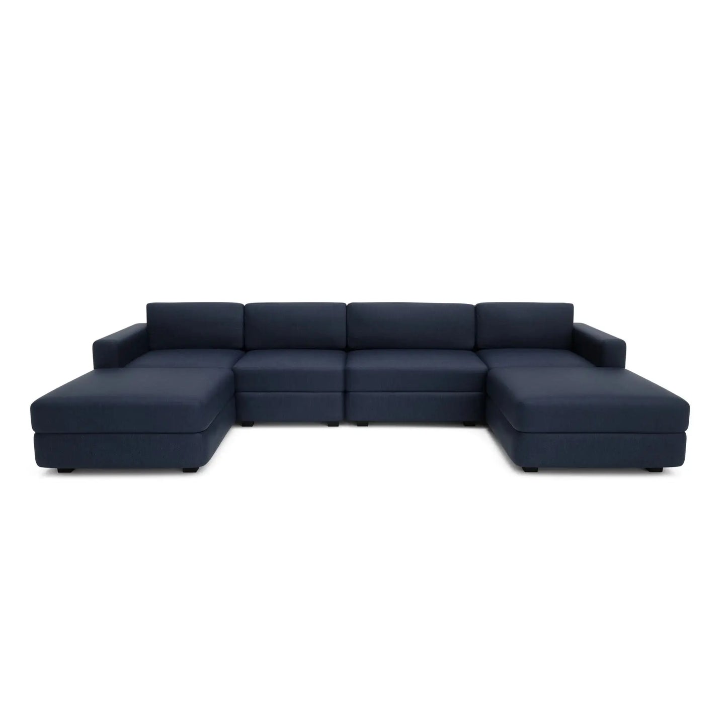 Divano Modulare GRACIA - Configurazione U 180x340x180 cm Blu