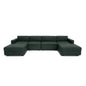 GRACIA Modular Sofa - Green U-Shaped Configuration