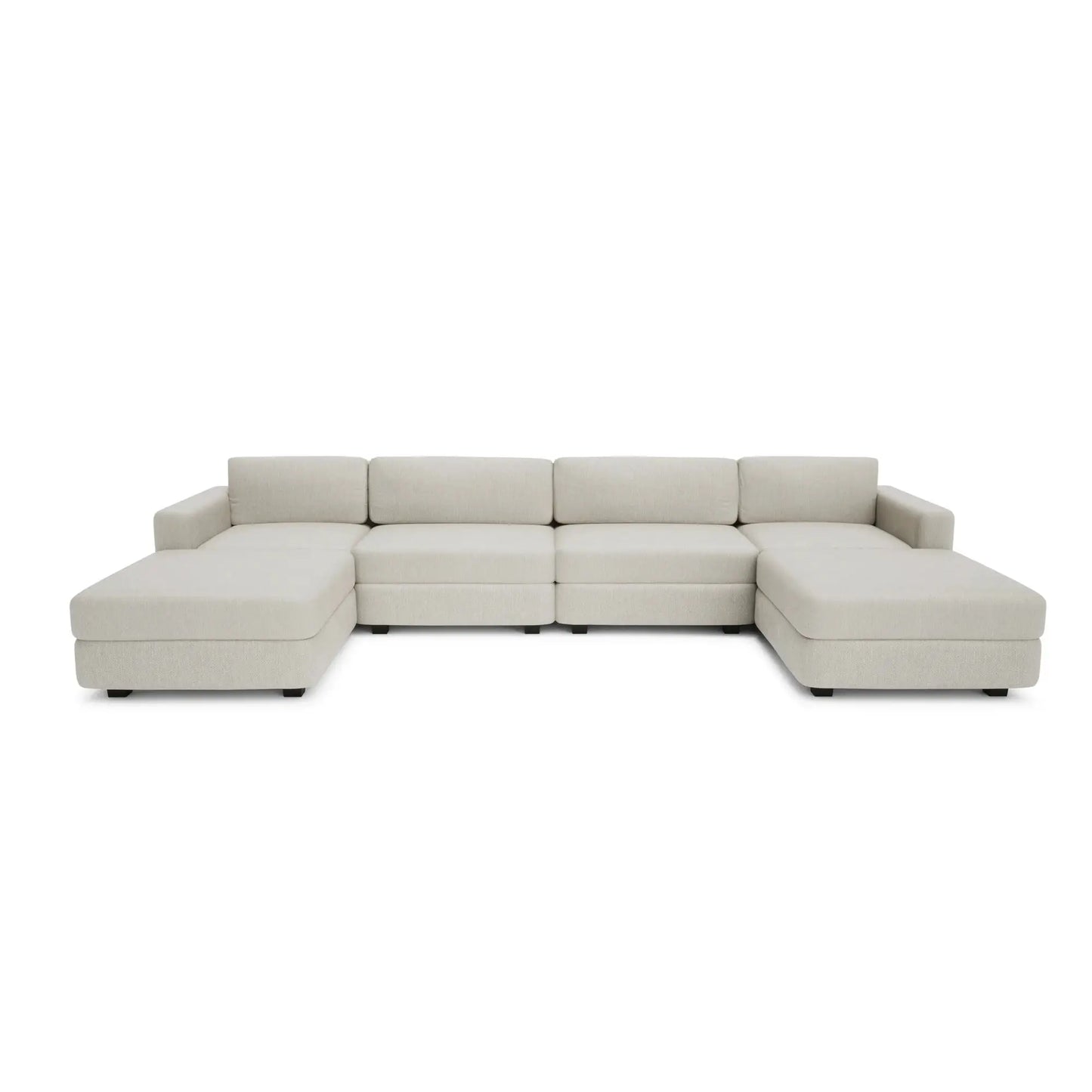 Modulares Sofa GRACIA - U-Konfiguration 180x360x180 cm Beige