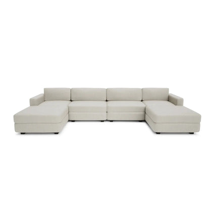Modulares Sofa GRACIA - U-Konfiguration 180x360x180 cm Beige