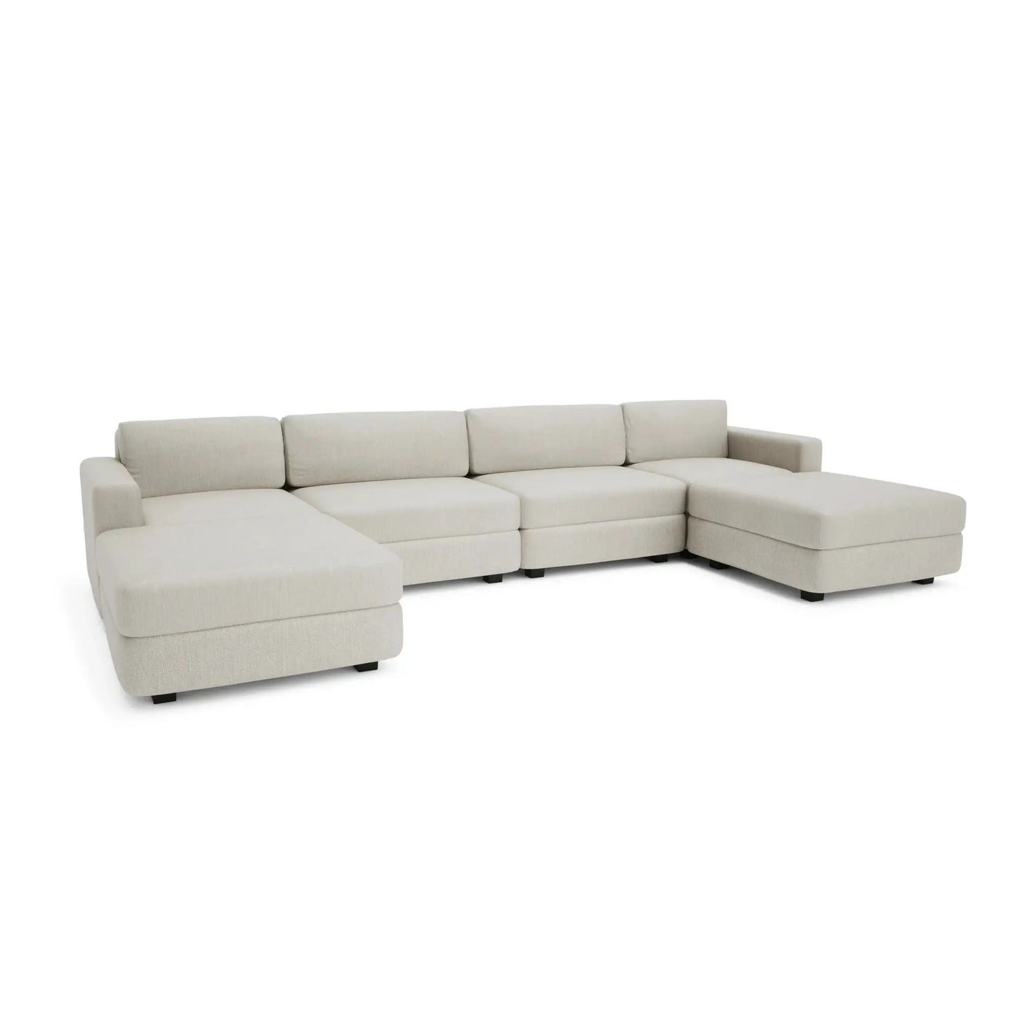 Modulares Sofa GRACIA - U-Konfiguration 180x360x180 cm Beige
