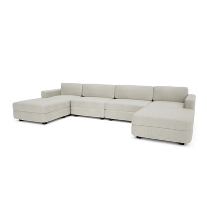 Modulares Sofa GRACIA - U-Konfiguration 180x360x180 cm Beige