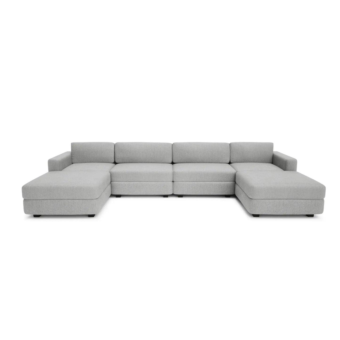 Modulares Sofa GRACIA U-Form 180x360x180 cm - Grau