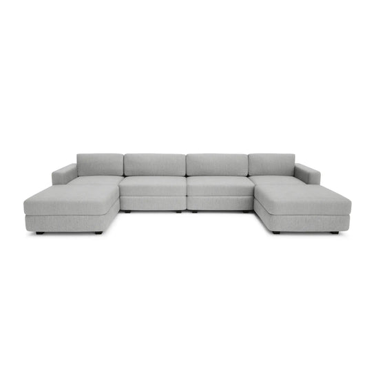 Modular Sofa GRACIA U-shape 180x360x180 cm - Grey
