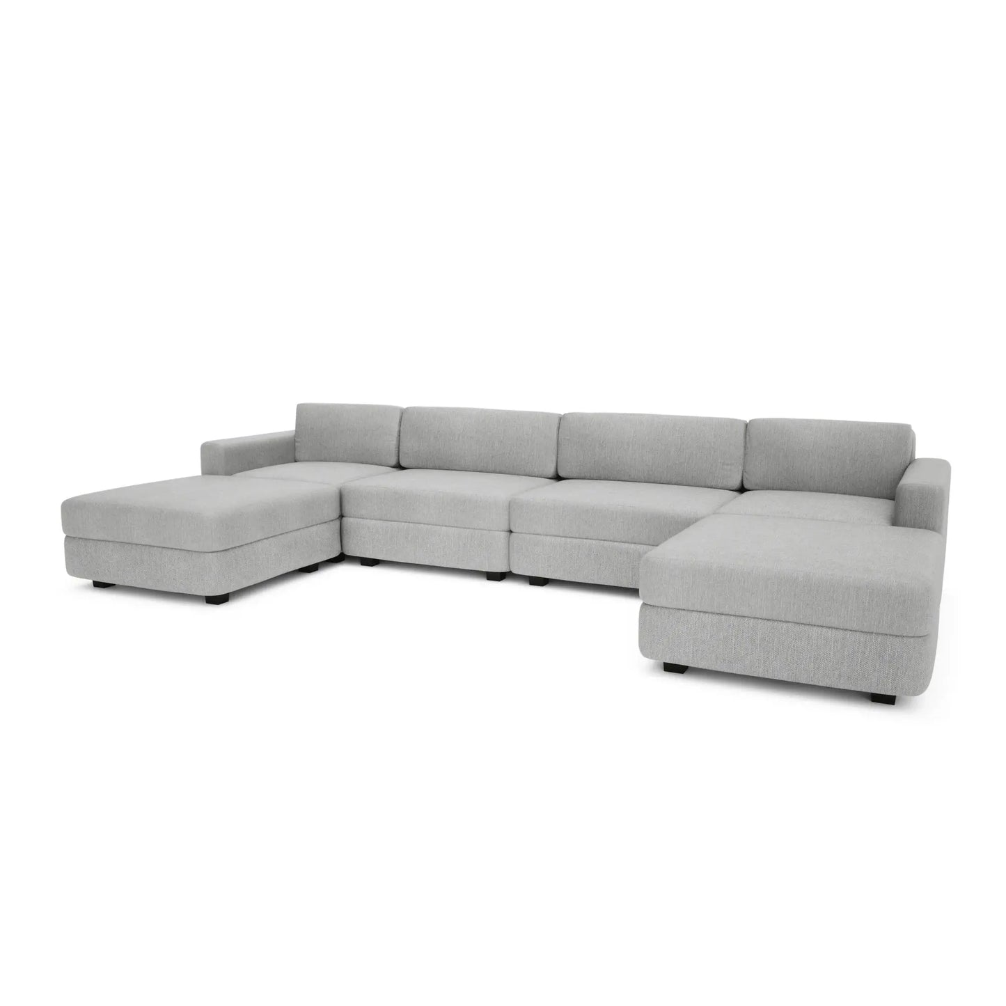 Modulares Sofa GRACIA U-Form 180x360x180 cm - Grau