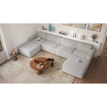 Modulares Sofa GRACIA U-Form 180x360x180 cm - Grau