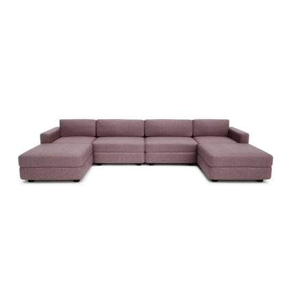 Modulsofa GRACIA U-Form 180x360x180 cm - Altrosa