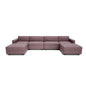 GRACIA U-shaped Modular Sofa 180x360x180 cm - Antique Pink