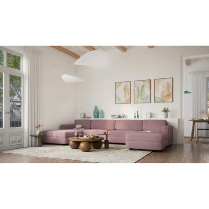 Modulsofa GRACIA U-Form 180x360x180 cm - Altrosa