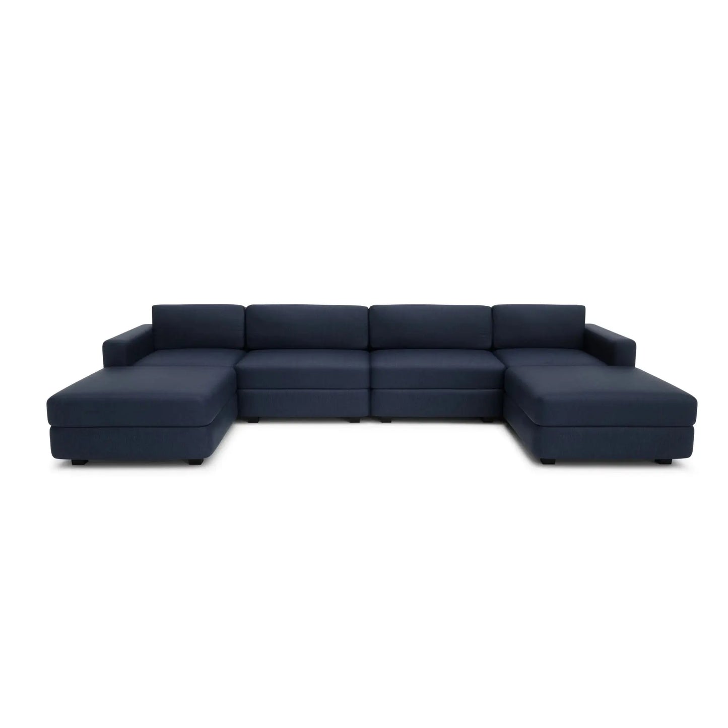 Divano Modulare GRACIA U-shape 180x360x180 cm - Blu Scuro