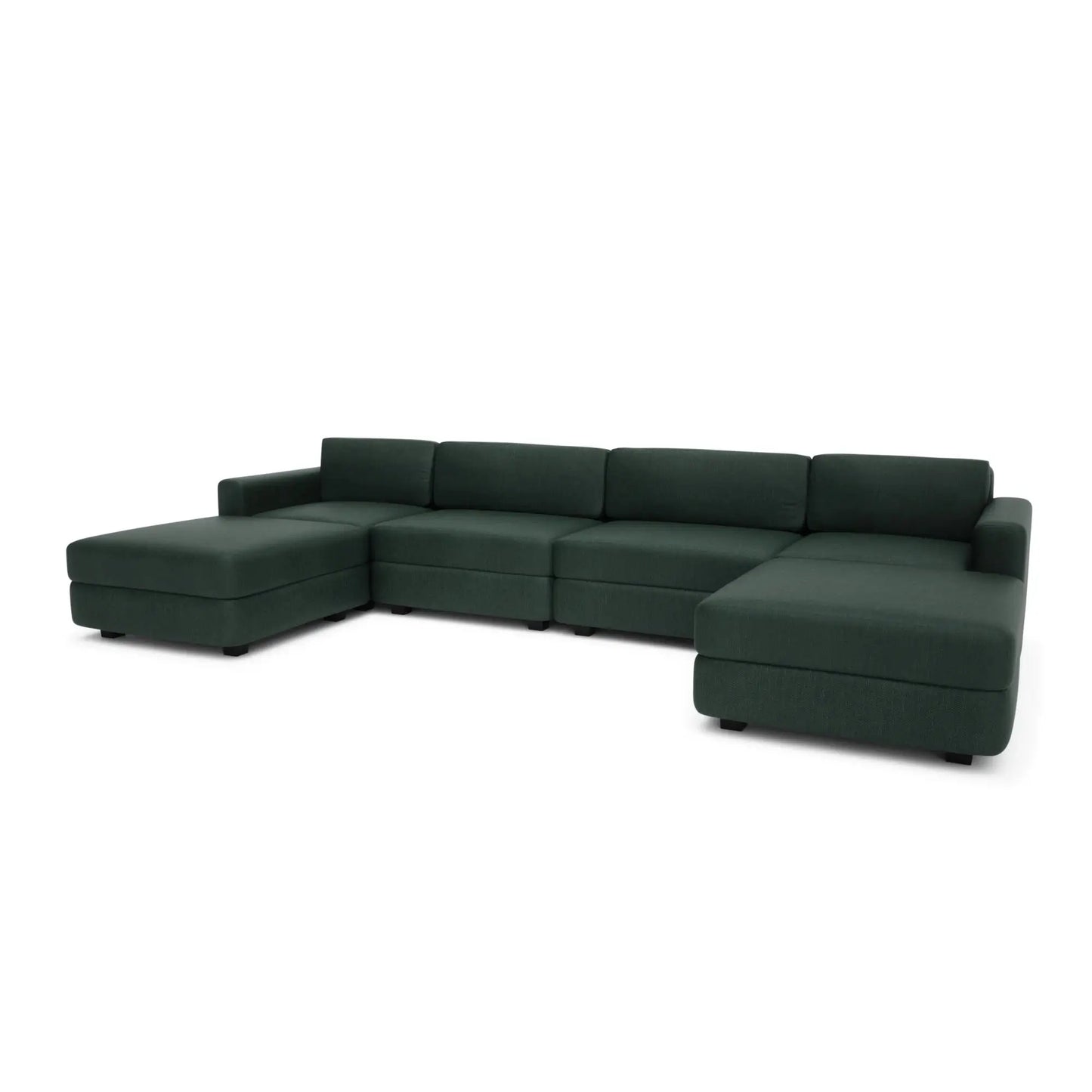 Divano Modulare GRACIA U-shape 180x360x180 cm - Verde