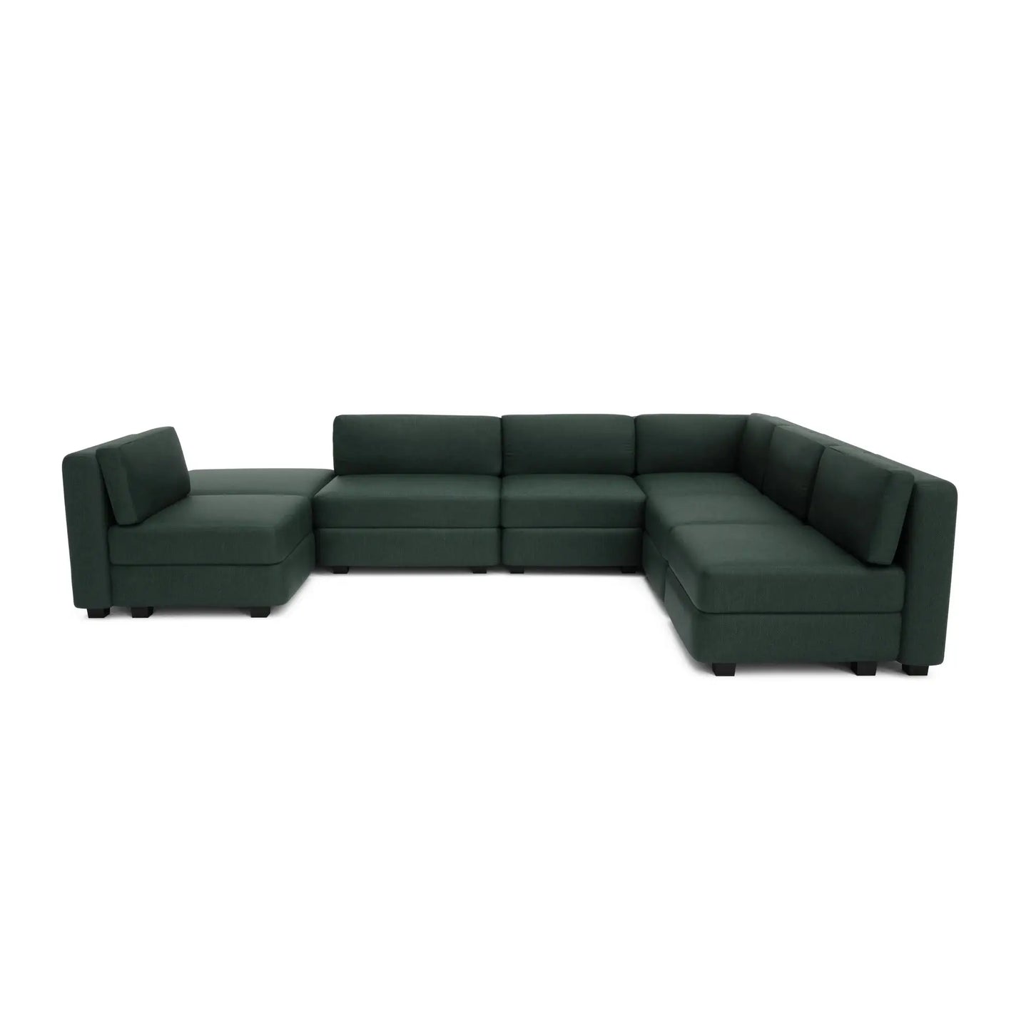 Divano Modulare GRACIA U-Shape 160x340x230 cm Verde