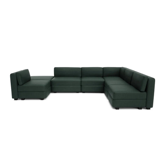 Modular Sofa GRACIA U-Shape 160x340x230 cm Green