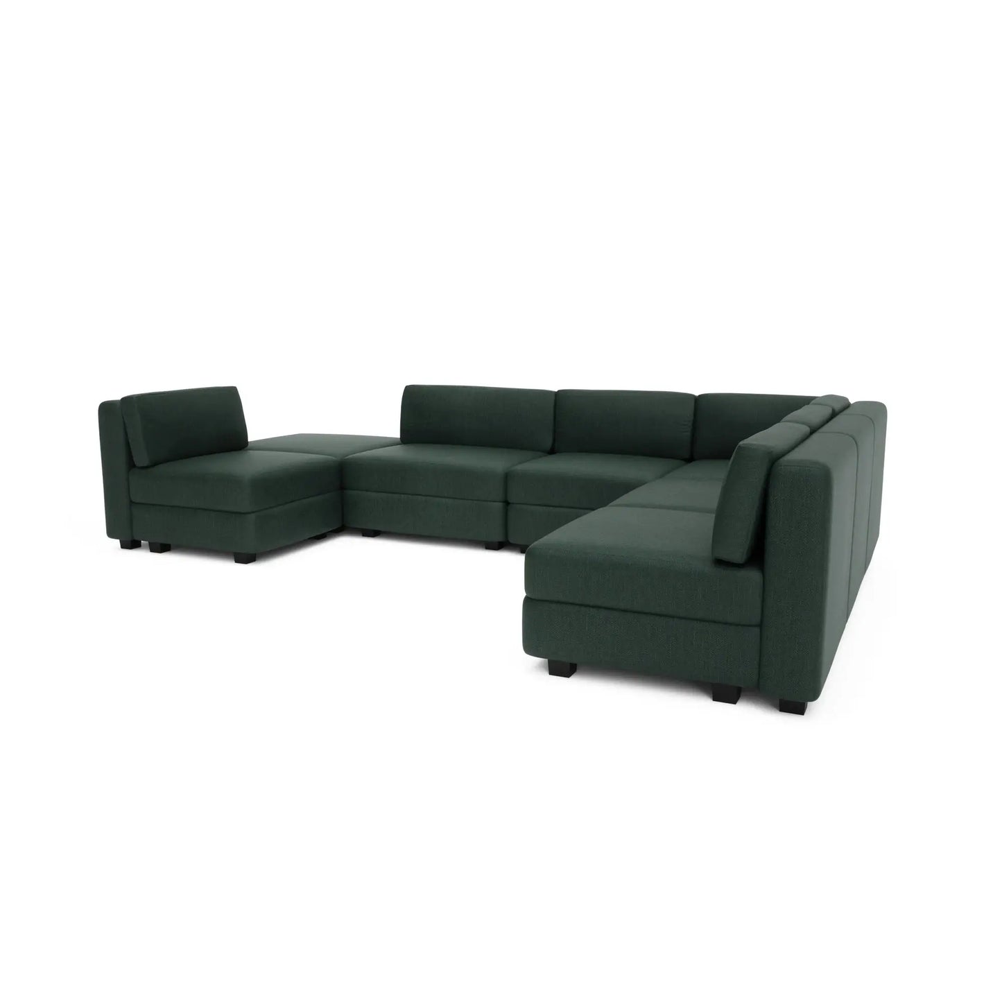 Divano Modulare GRACIA U-Shape 160x340x230 cm Verde